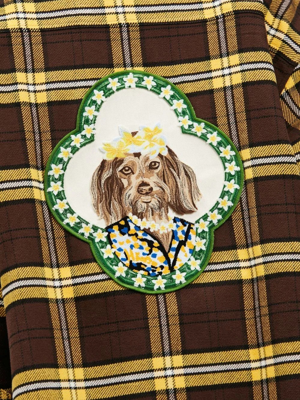 Hawaiian Dog checked shirt - 5