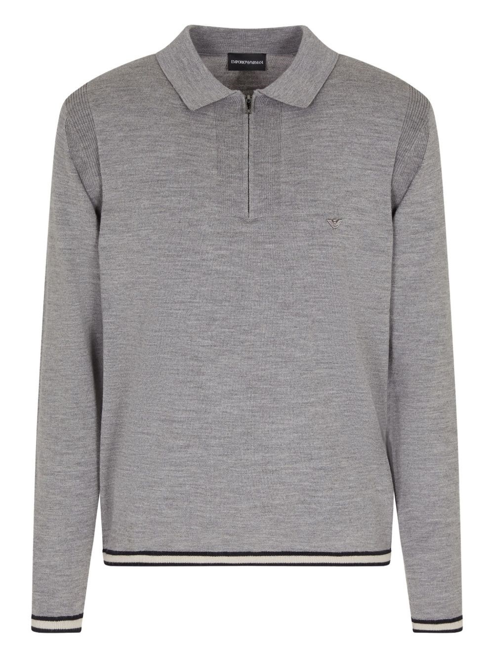 Wool polo shirt - 1