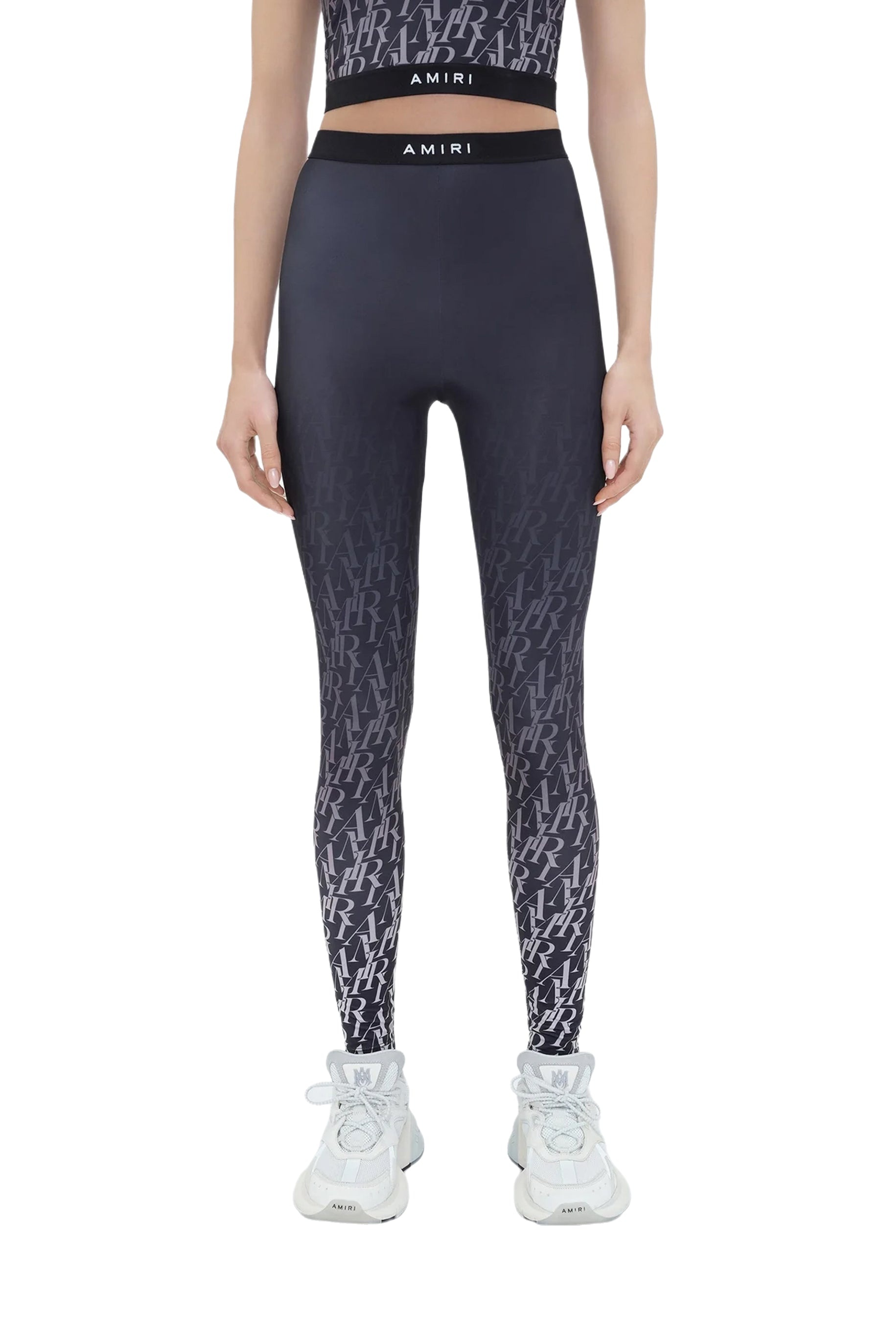 AMIRI BURNOUT LEGGINGS / BLACK - 2