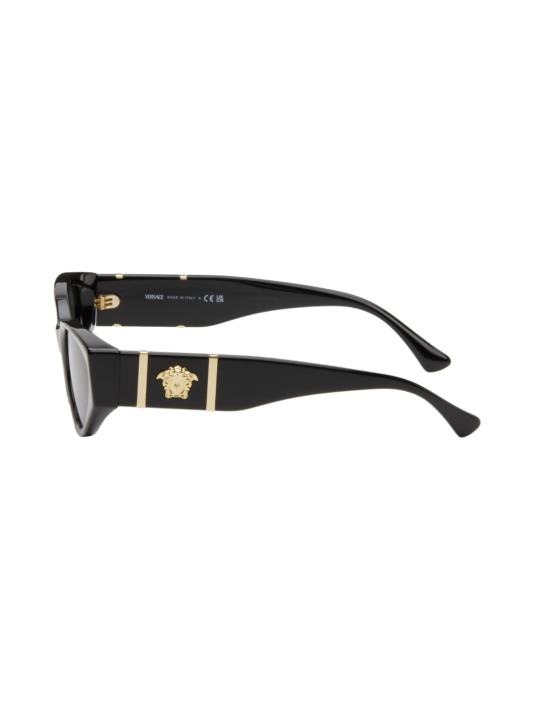 Black Medusa Legend Cat-Eye Sunglasses - 3