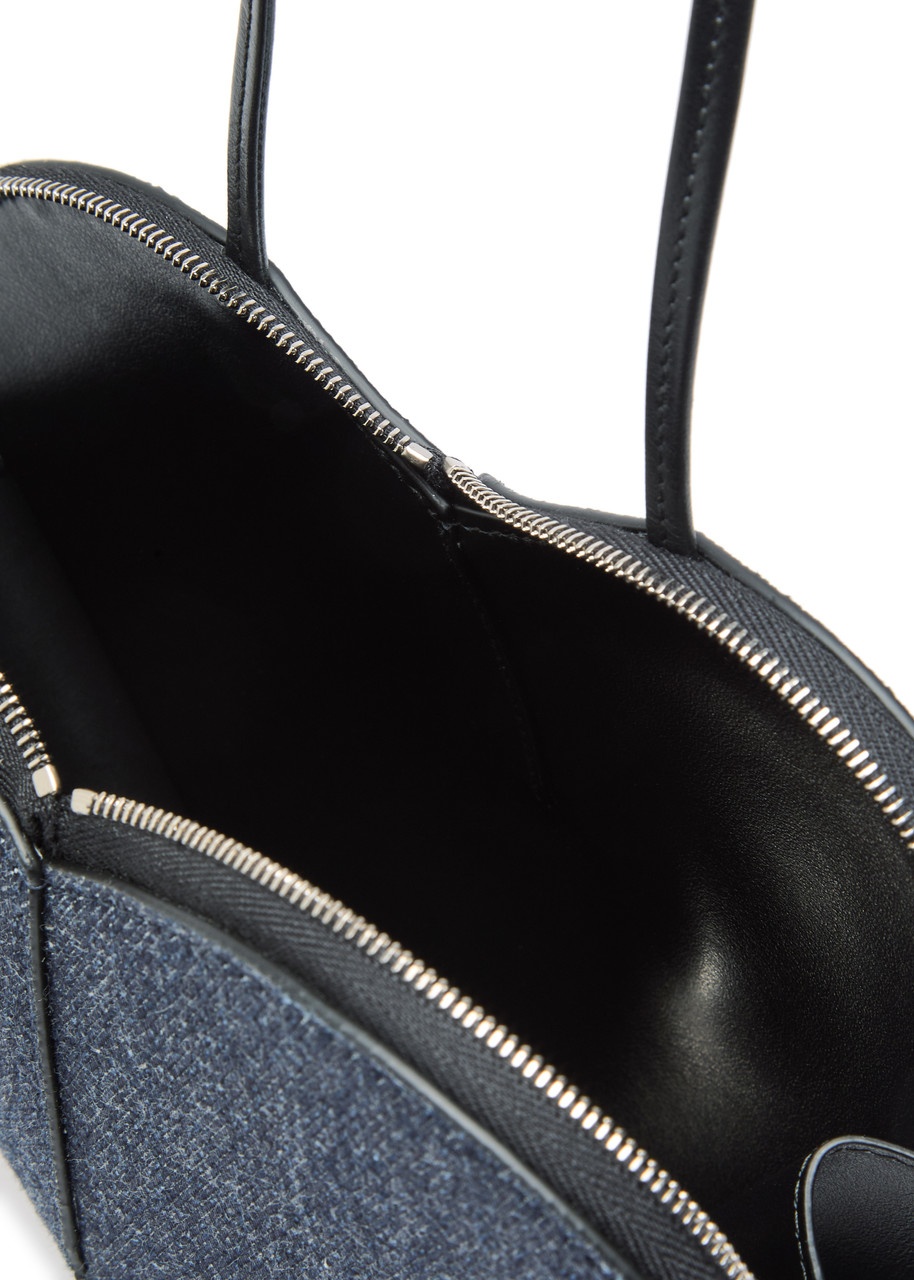 Alaïa Le Coeur Denim Cross-body bag - 4