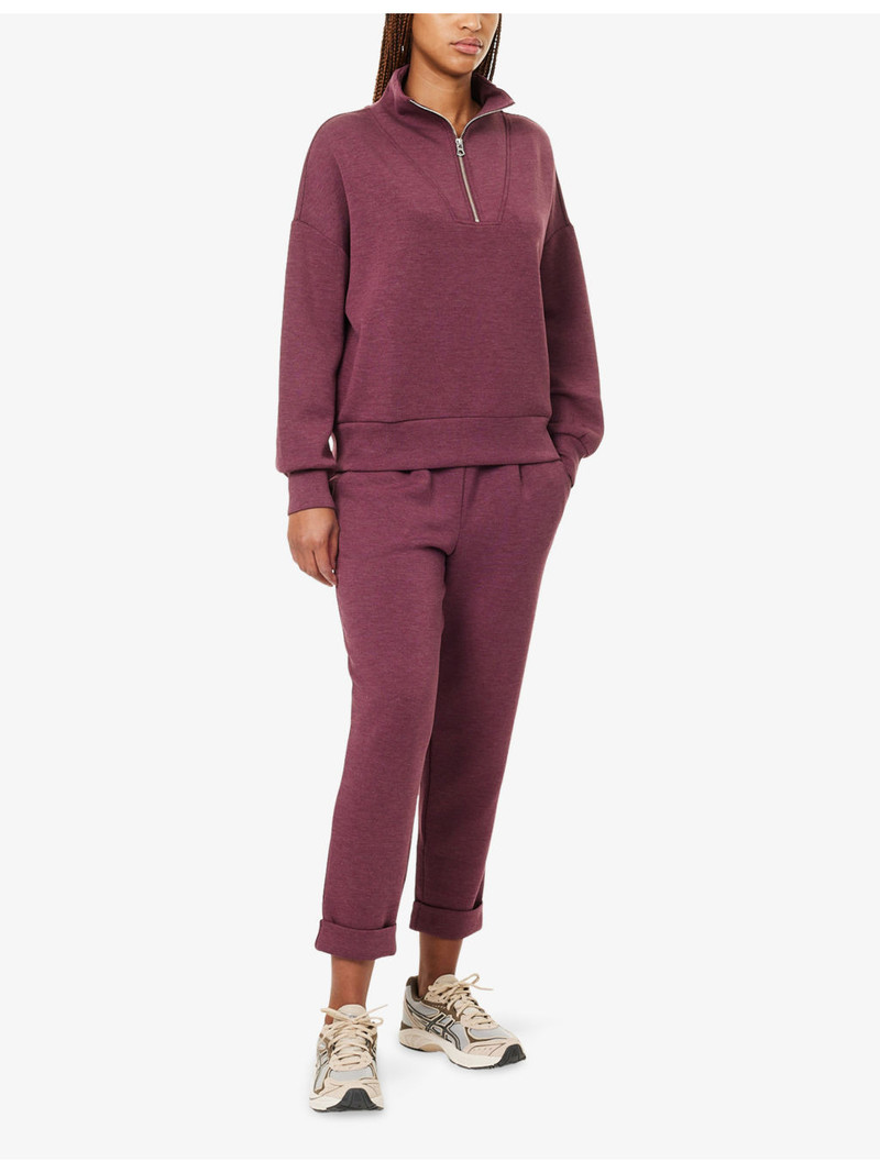 VARLEY Hawley Half-Zip Stretch-Jersey Sweatshirt outlook