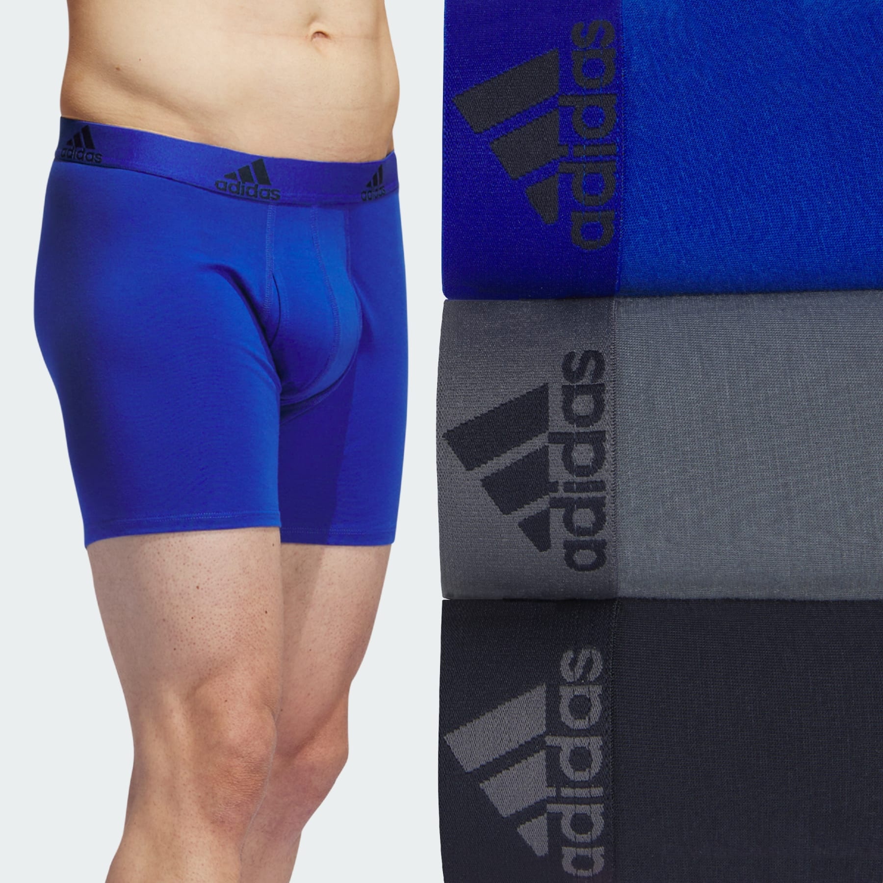 Stretch Cotton 3-Pack Boxer Briefs - 5