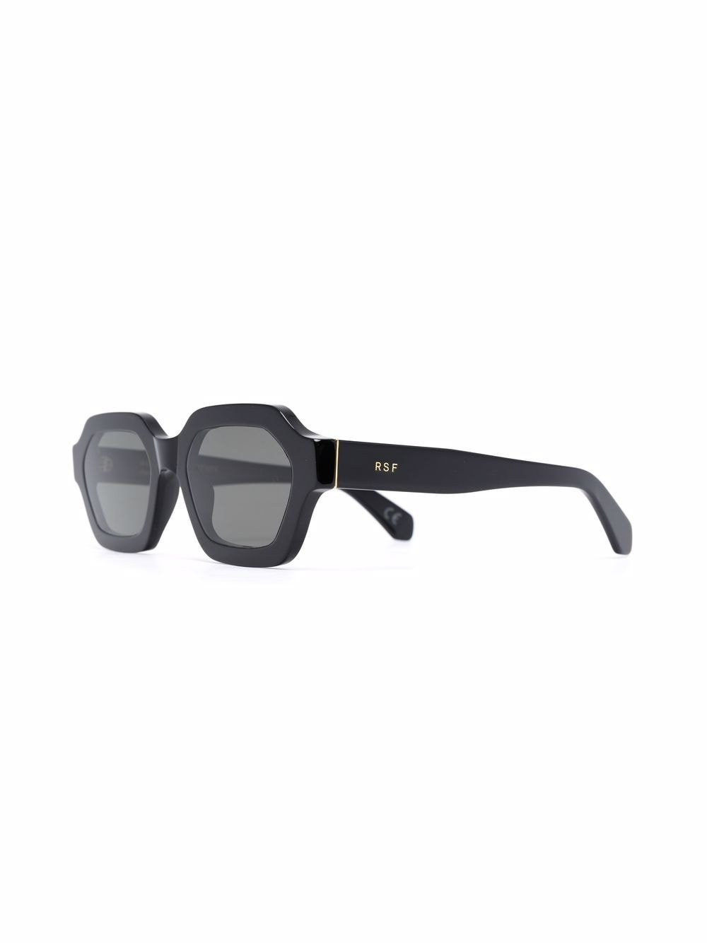 tinted geometric-frame sunglasses - 2