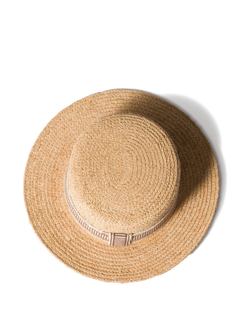 Miu Miu raffia hat outlook
