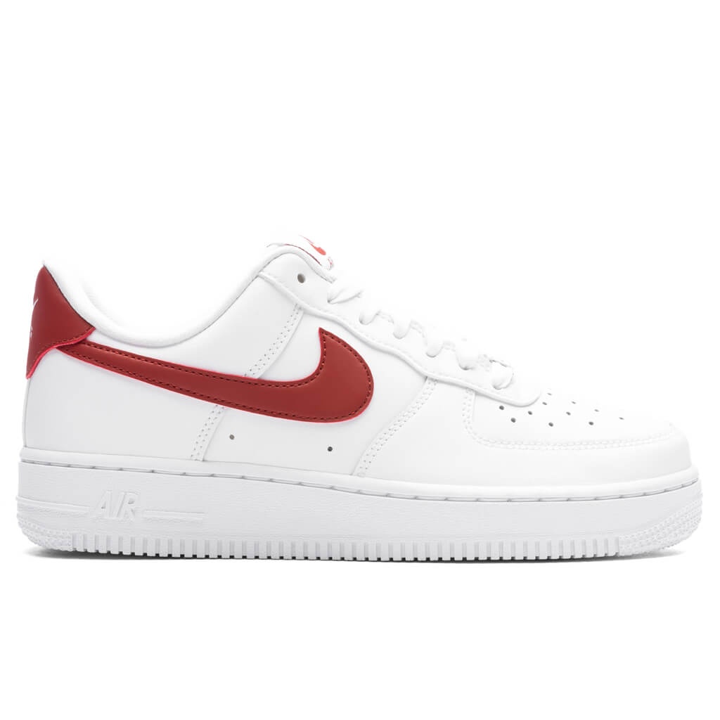 WOMEN'S AIR FORCE 1 '07 - WHITE/RUGGED ORANGE - 1