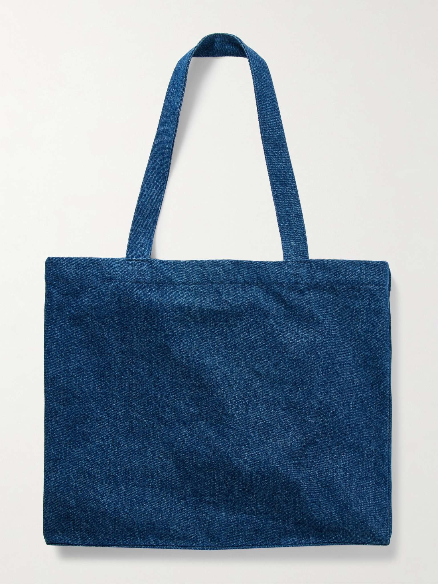 Diane Printed Organic Denim Tote - 4