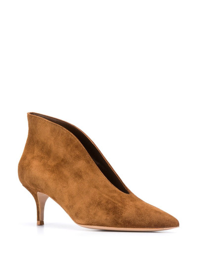 Gianvito Rossi Texas asymmetric edge boots outlook