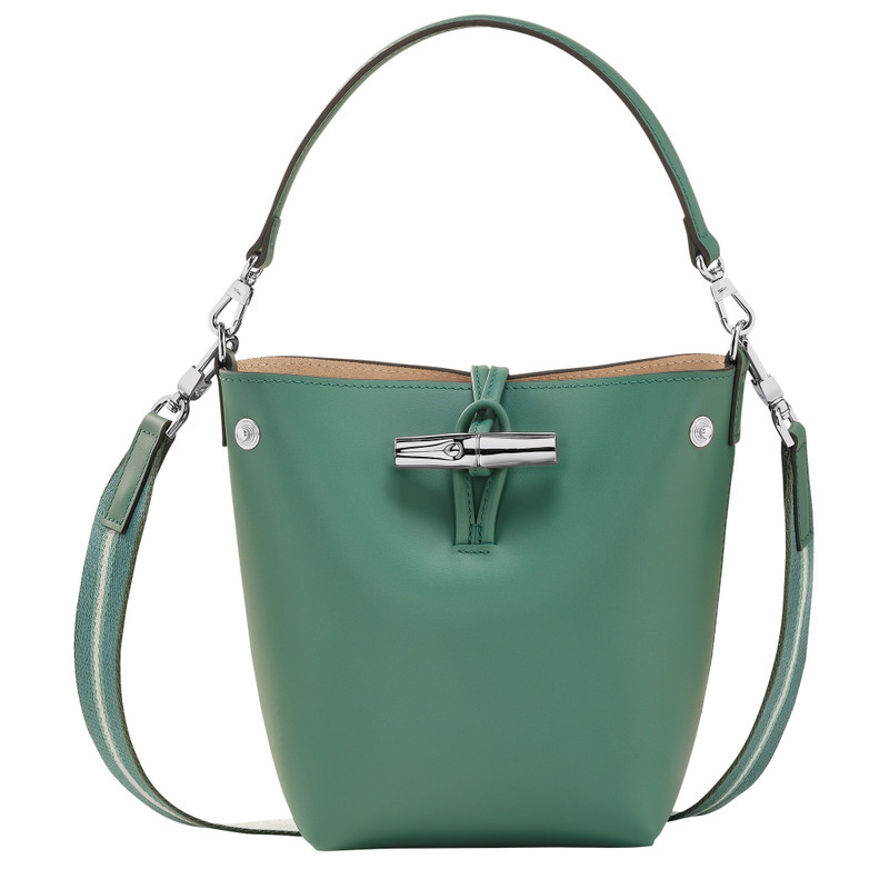 Roseau XS Bucket bag Sage - Leather 1