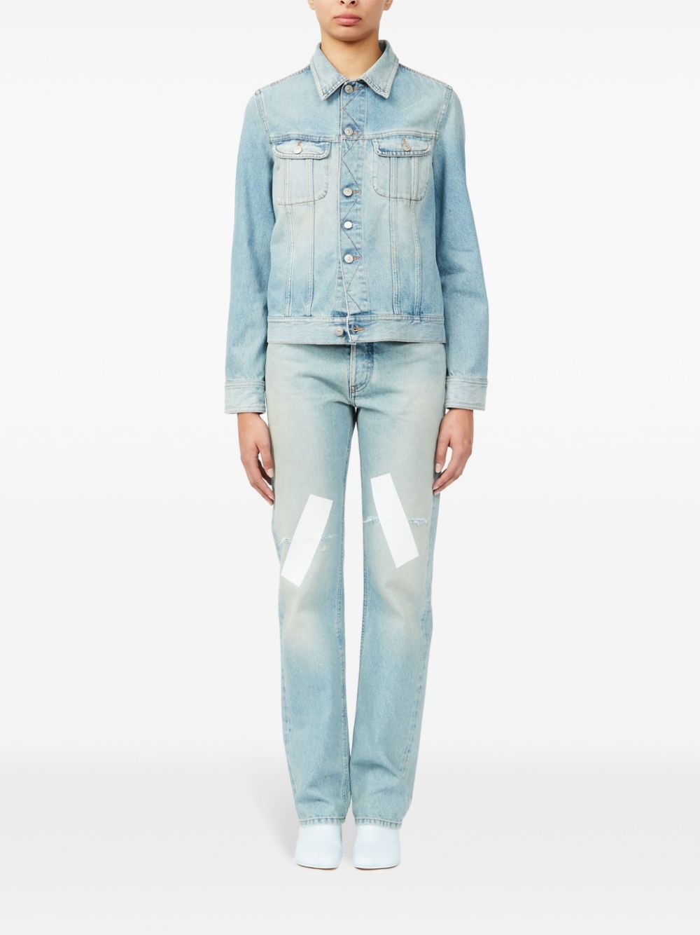 cut-out jacket - 2