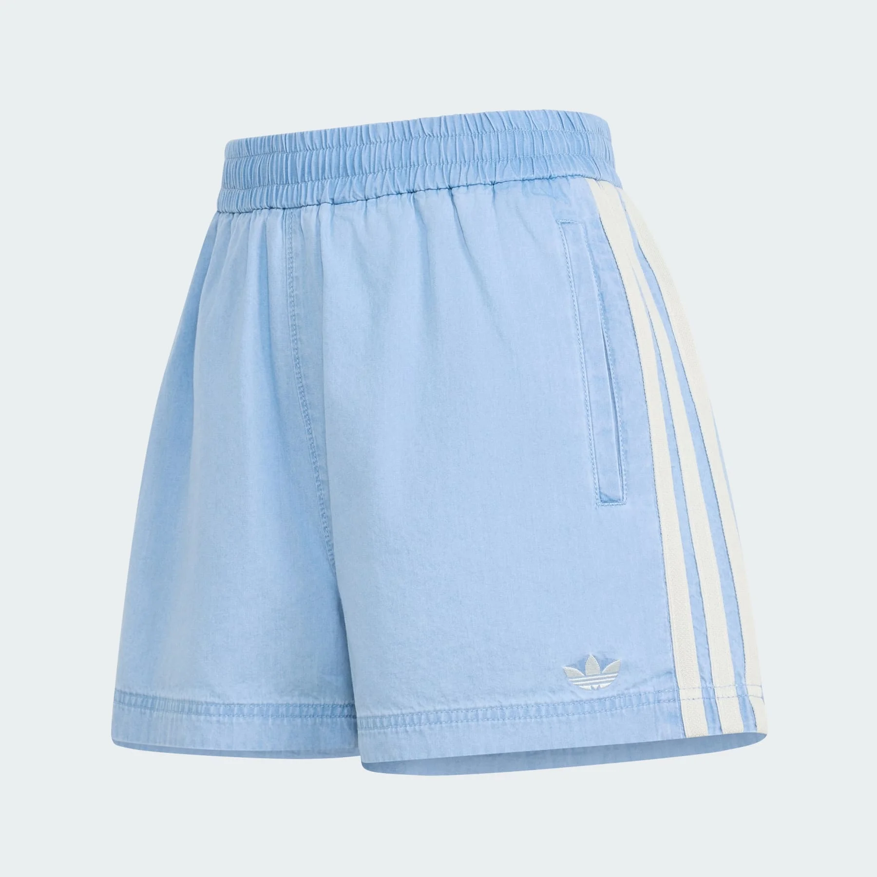 ADIDAS ORIGINALS SUMMER GLOW DENIM SHORTS - 1