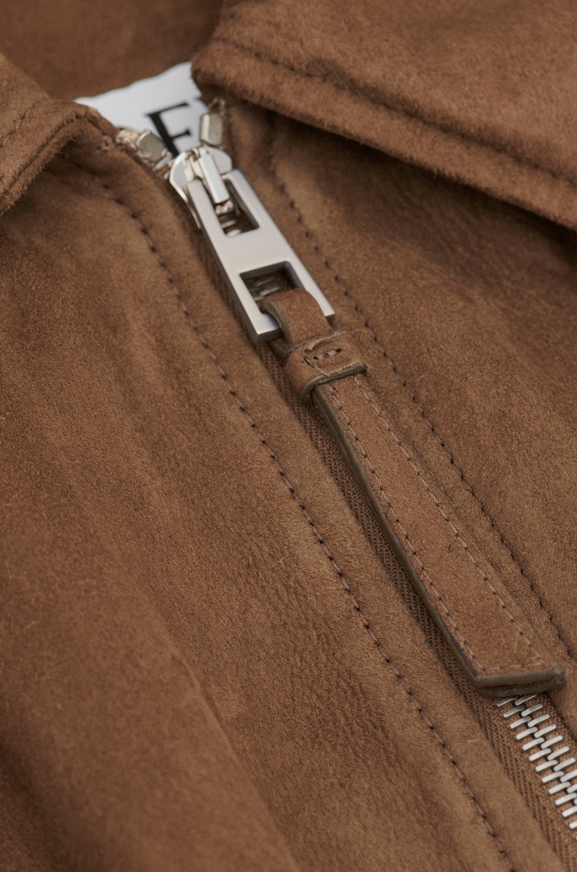 Balloon jacket in suede lambskin - 6