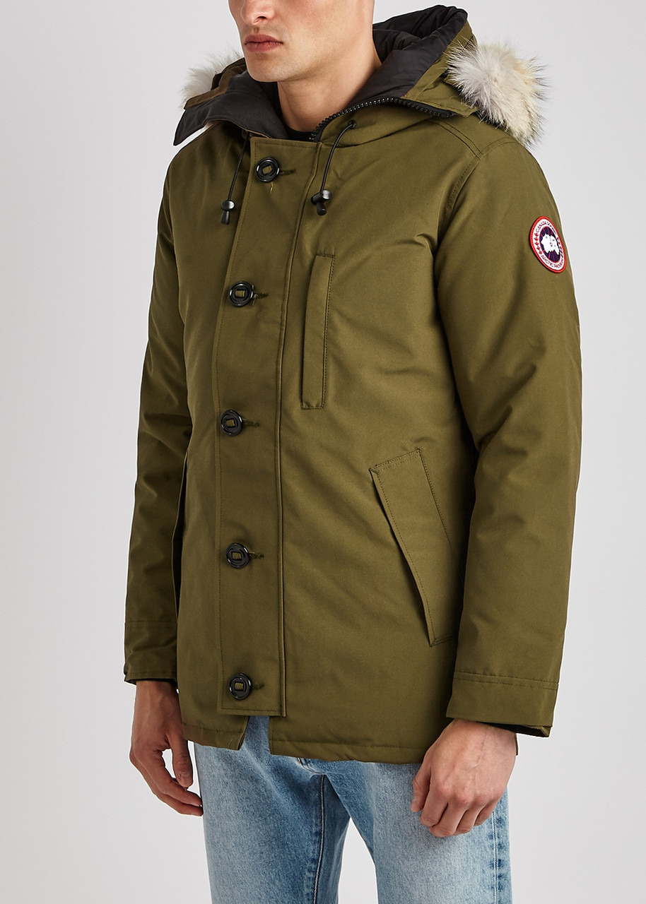 Canada Goose Chateau Fusion Fit Army Green Arctic-Tech Parka - 2