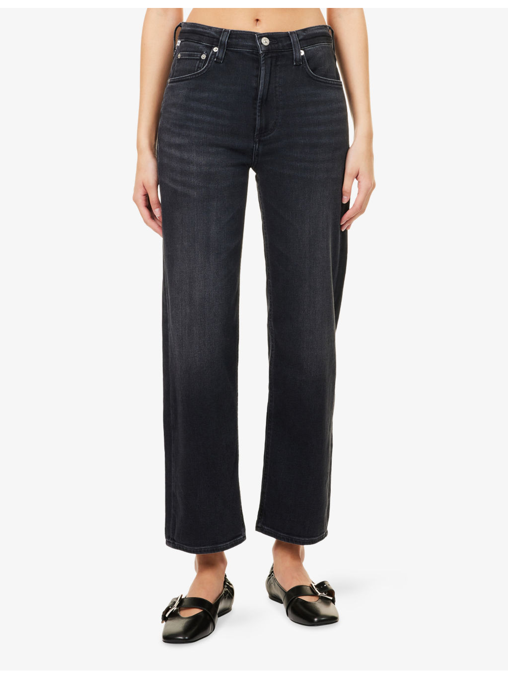 Palma Straight-Leg Stretch-Denim Jeans - 3