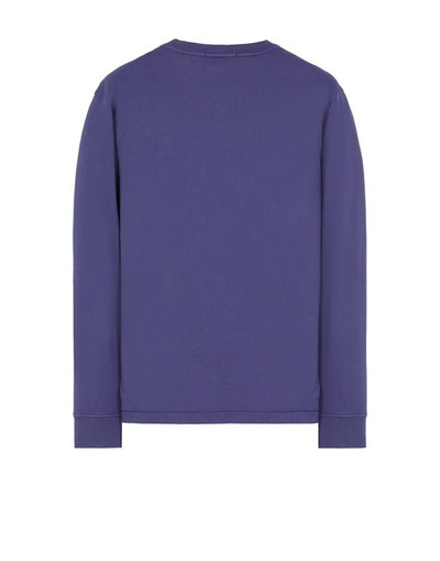 Stone Island 22713 GARMENT-DYED COTTON JERSEY  ROYAL BLUE outlook