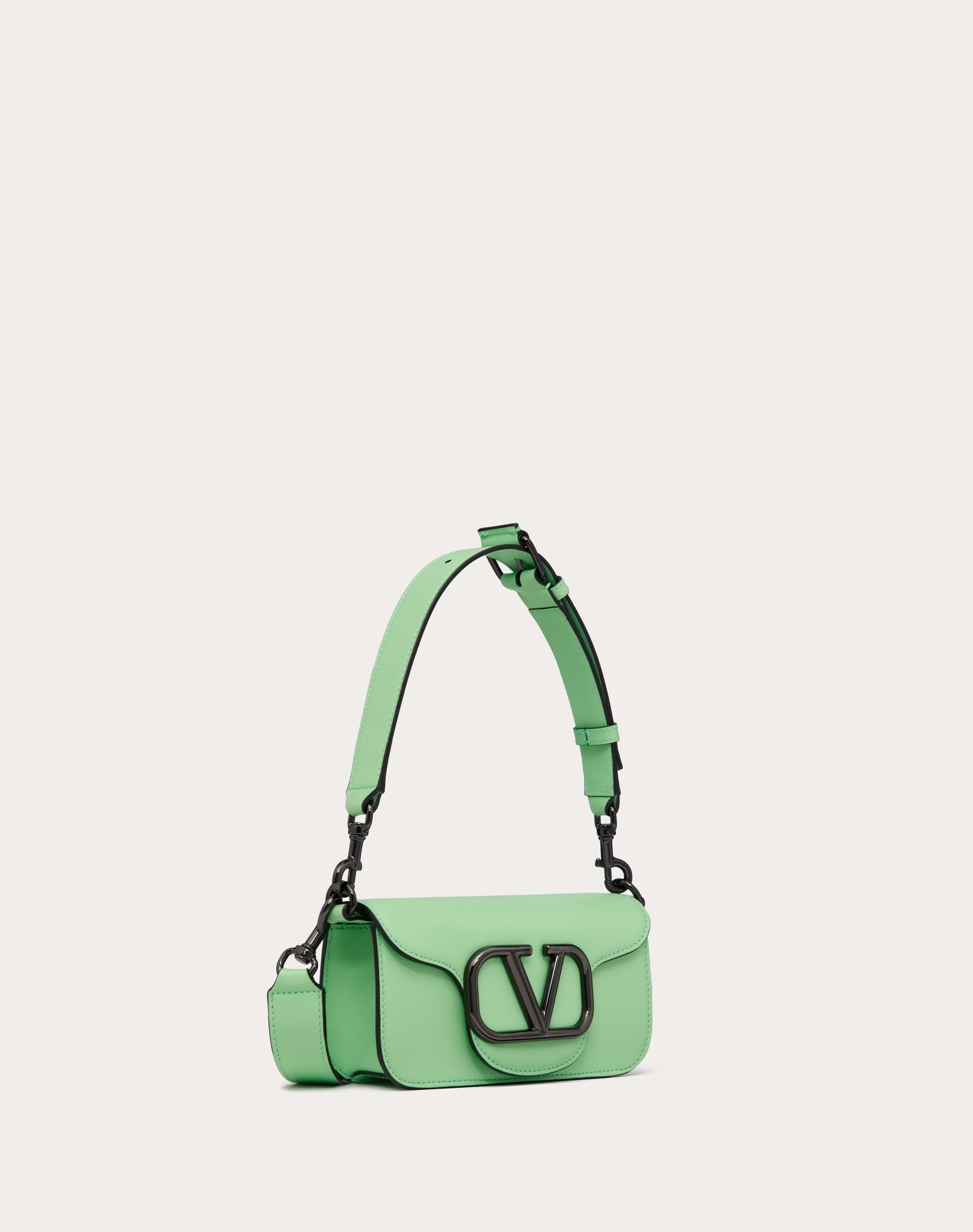 MINI VALENTINO GARAVANI LOCÒ CROSSBODY CALFSKIN BAG - 3