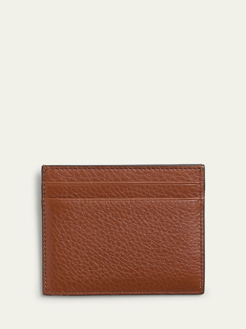 Valentino Men's Leather Rockstud Card Holder outlook