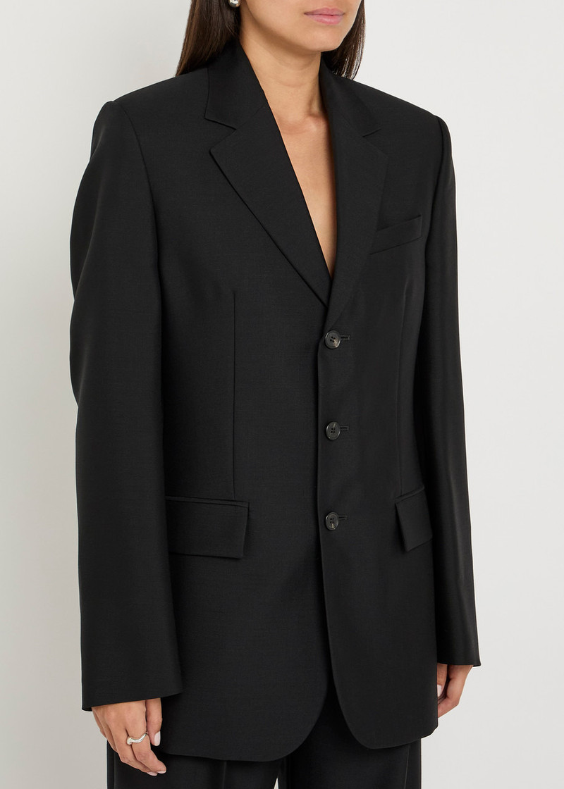 WARDROBE.NYC Wardrobe.nyc Mohair-blend Blazer outlook