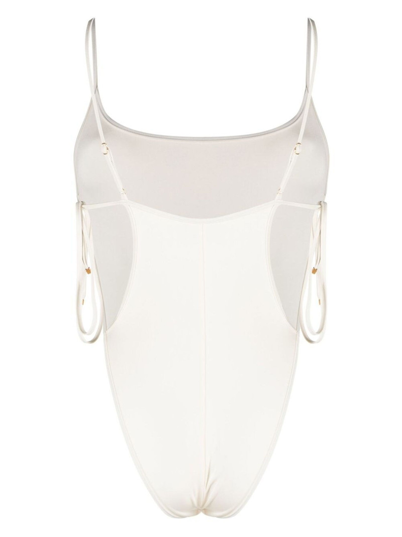 Blumarine open tie side swimsuit outlook