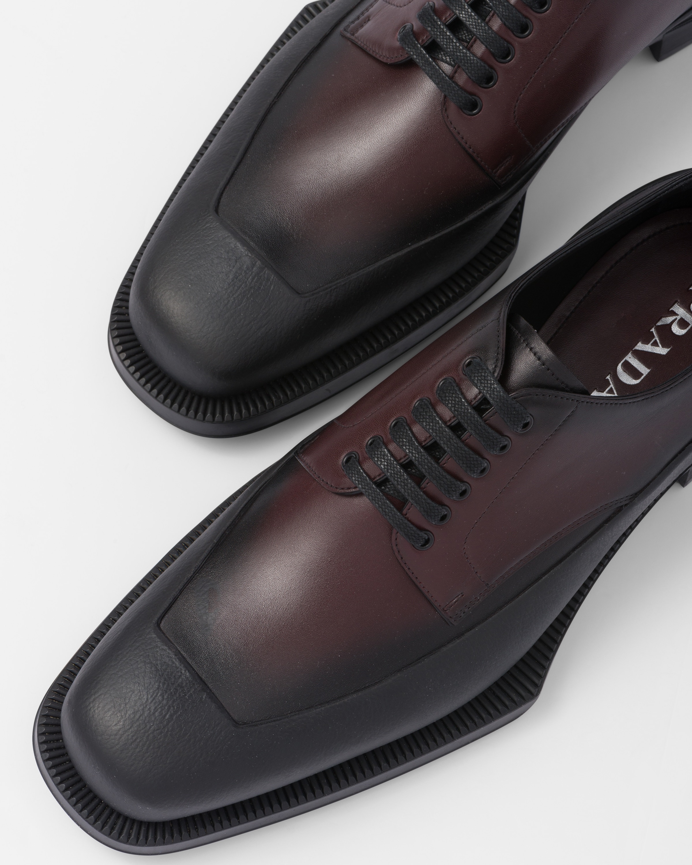 Antique leather Derby shoes - 6