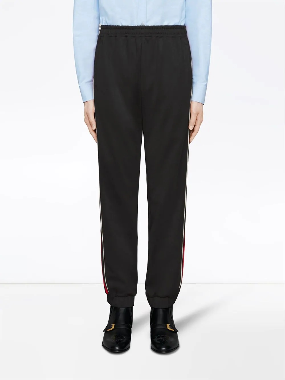 Jogging pant with lyre patch - 3