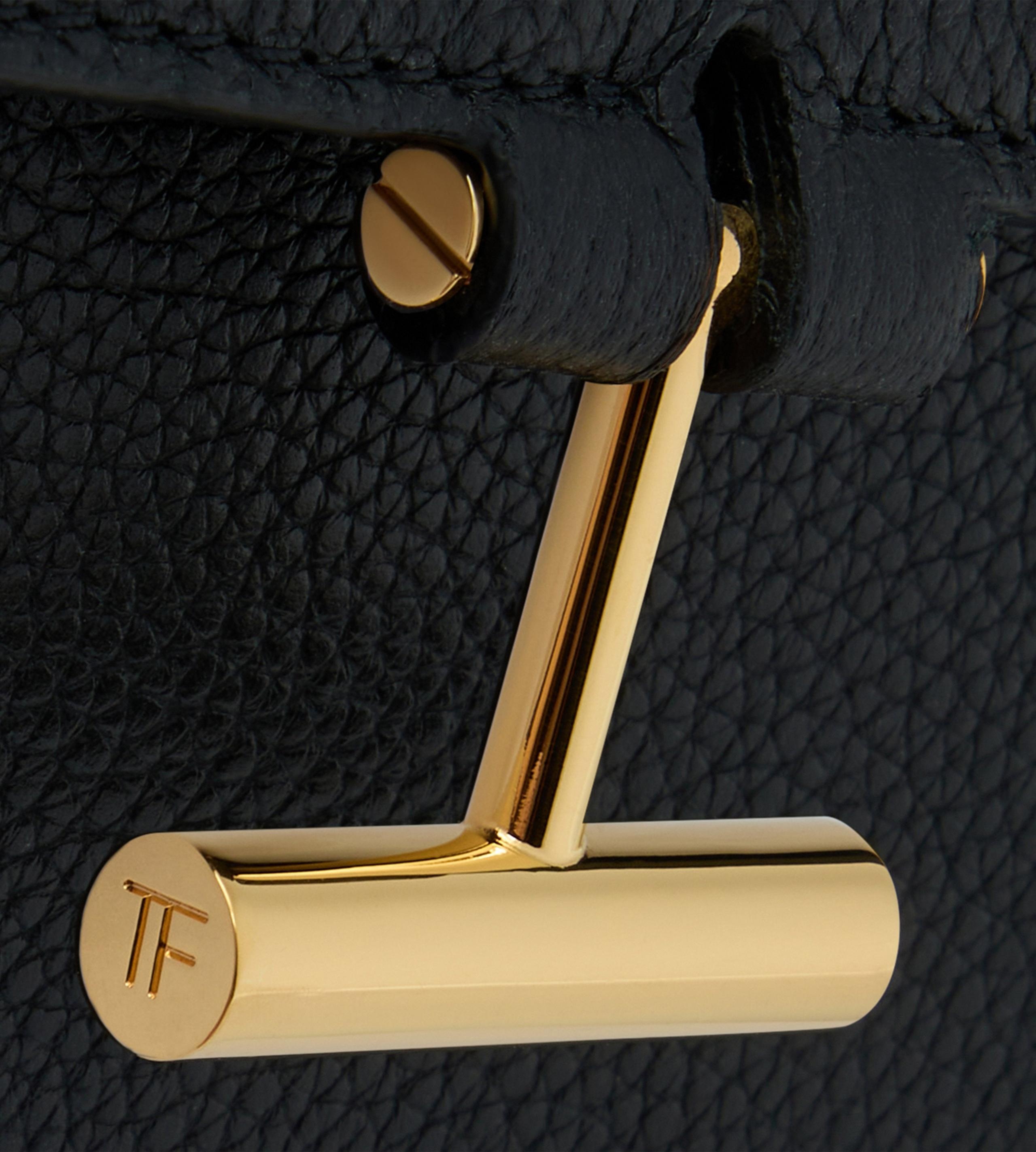 GRAIN LEATHER TARA MINI BAG ON STRAP - 5