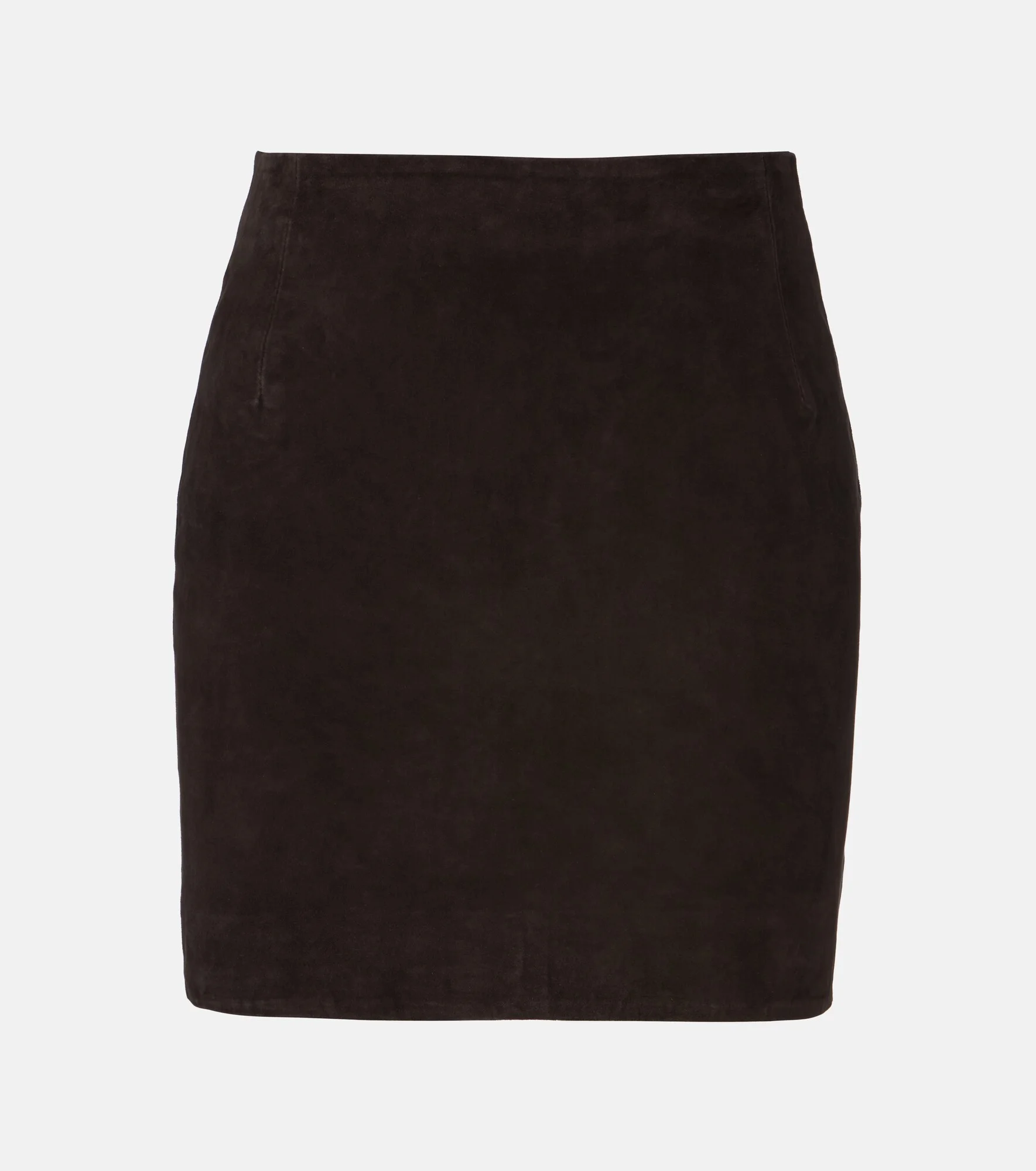 Suede miniskirt - 1