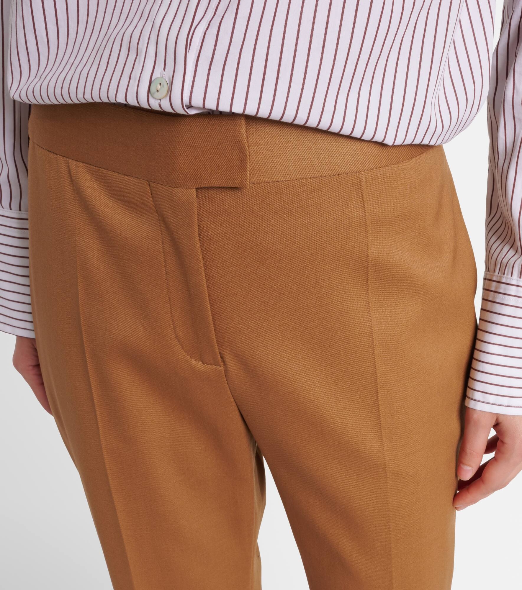 Todd high-rise straight pants - 4