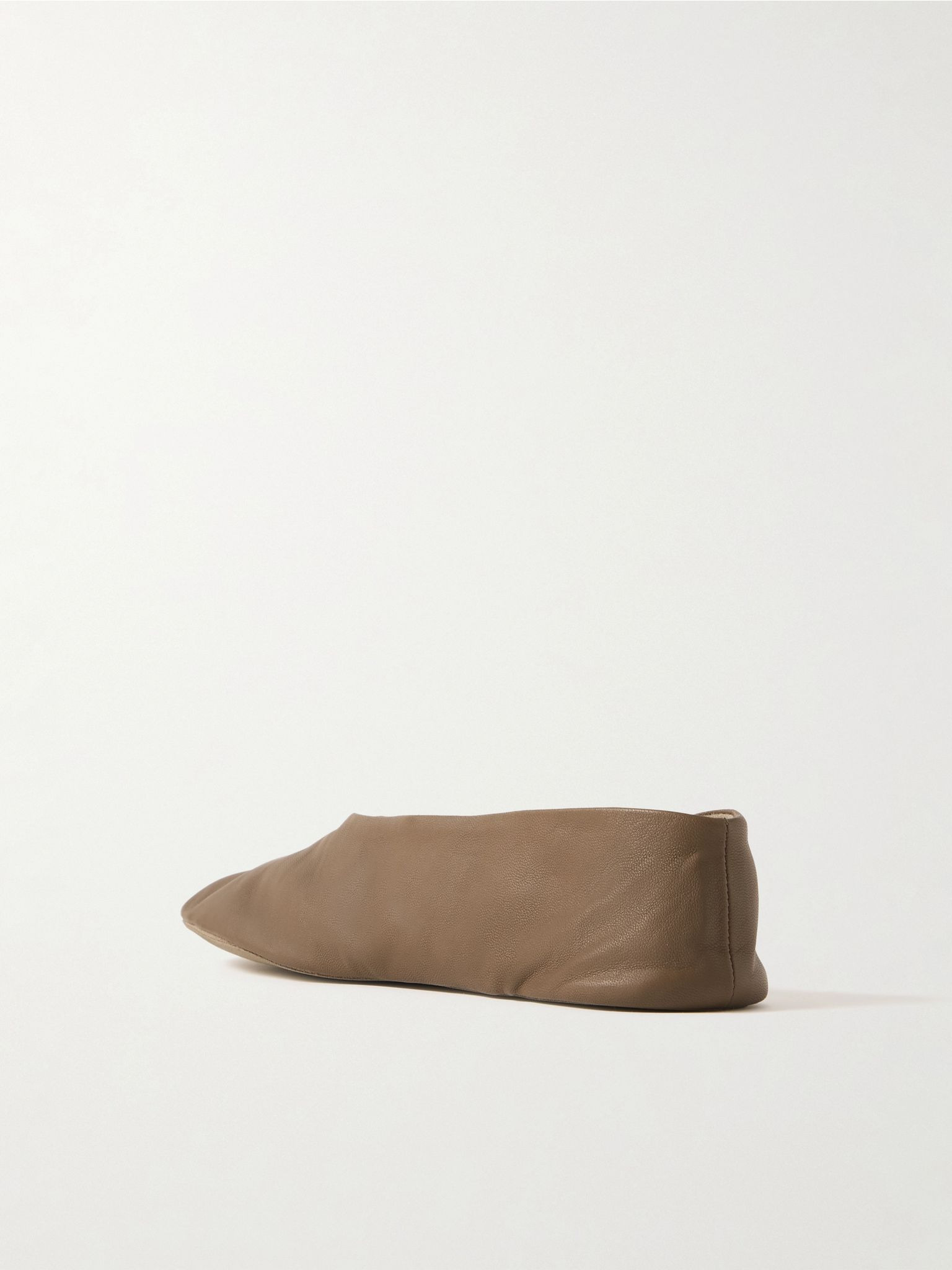 Stella leather ballet flats Brown - 3