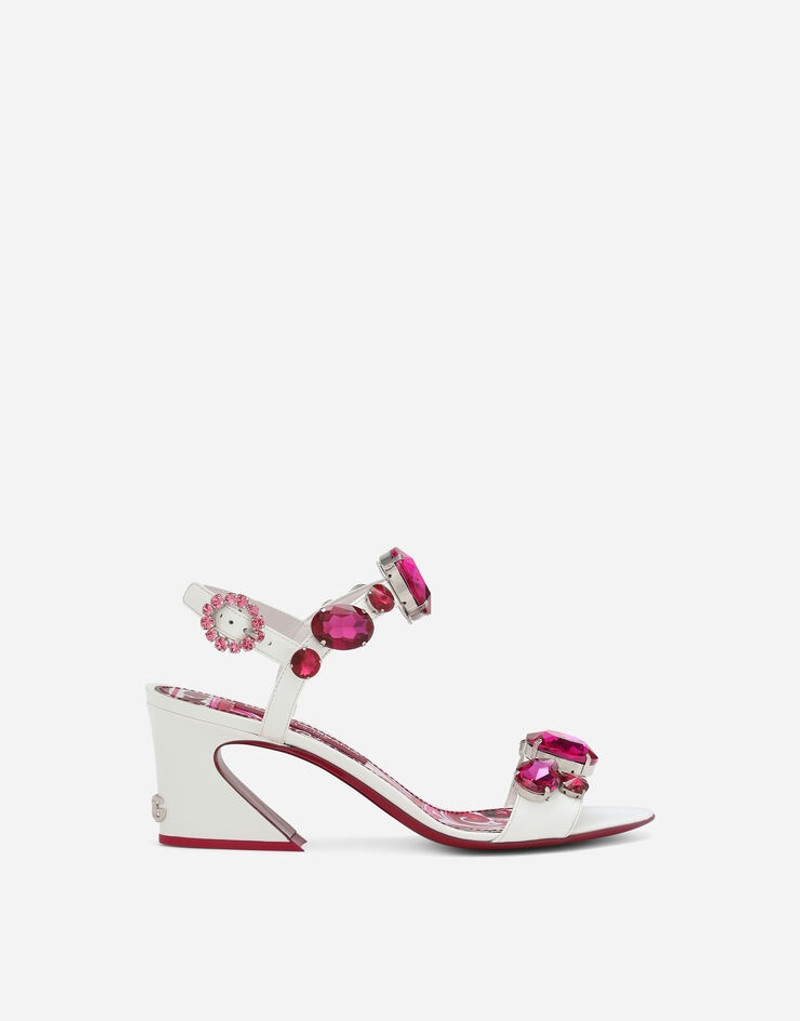 Patent leather sandals 1