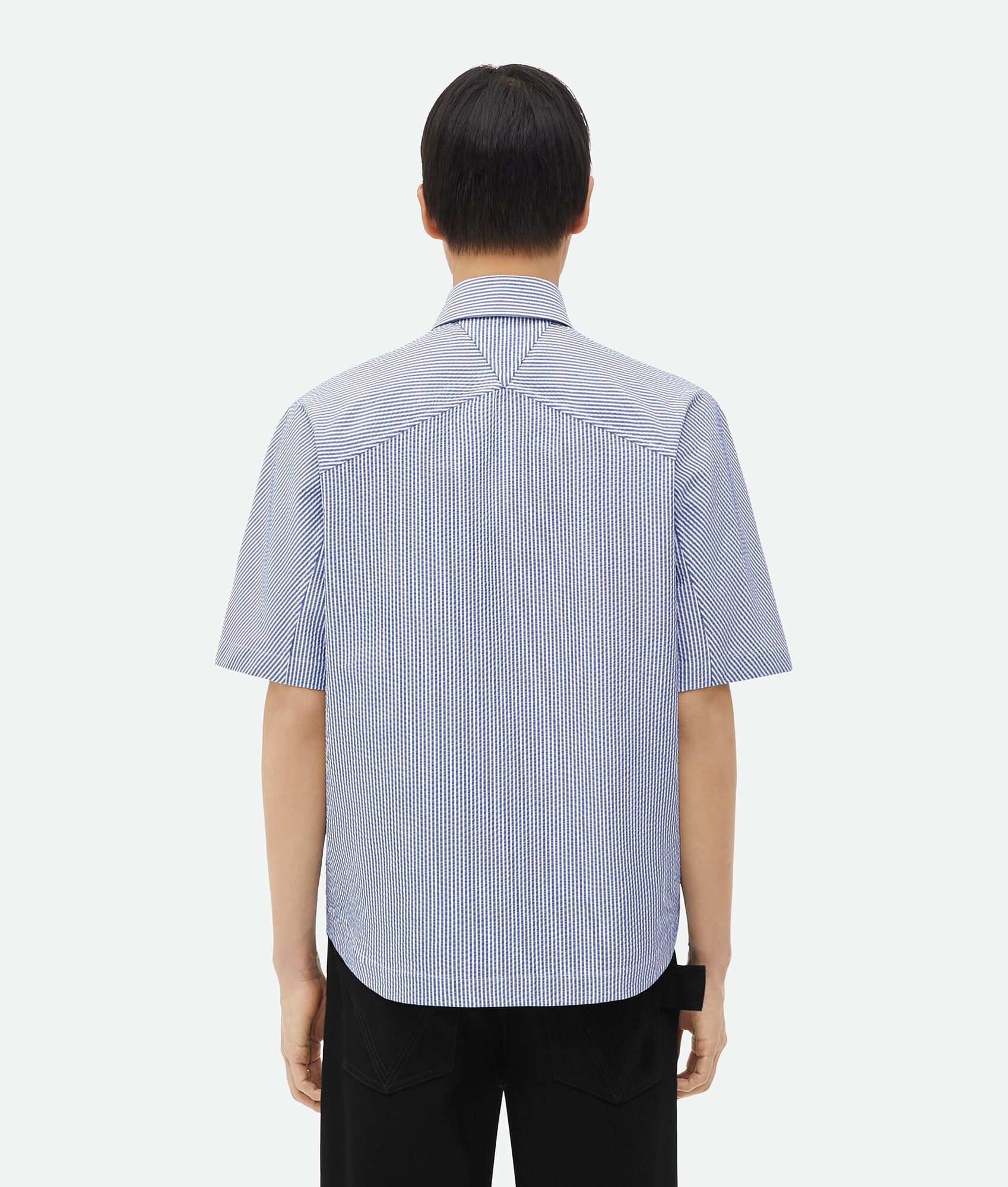 Relaxed Fit Short-Sleeved Nylon Shirt - 3