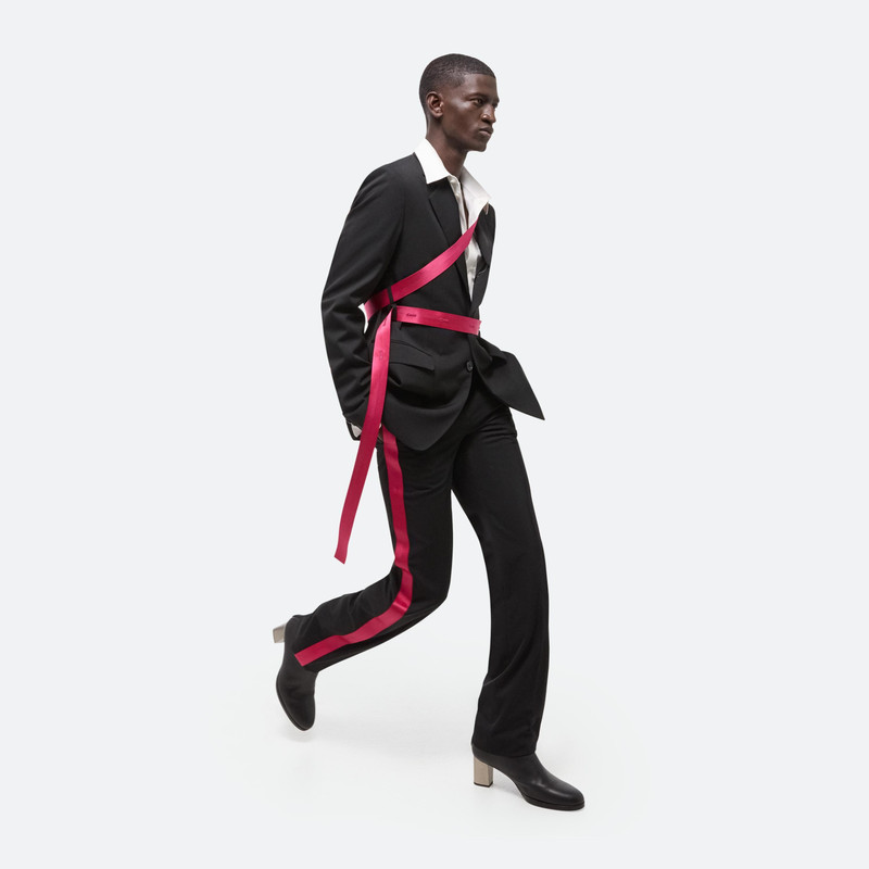 VIRGIN WOOL SEATBELT BLAZER 7