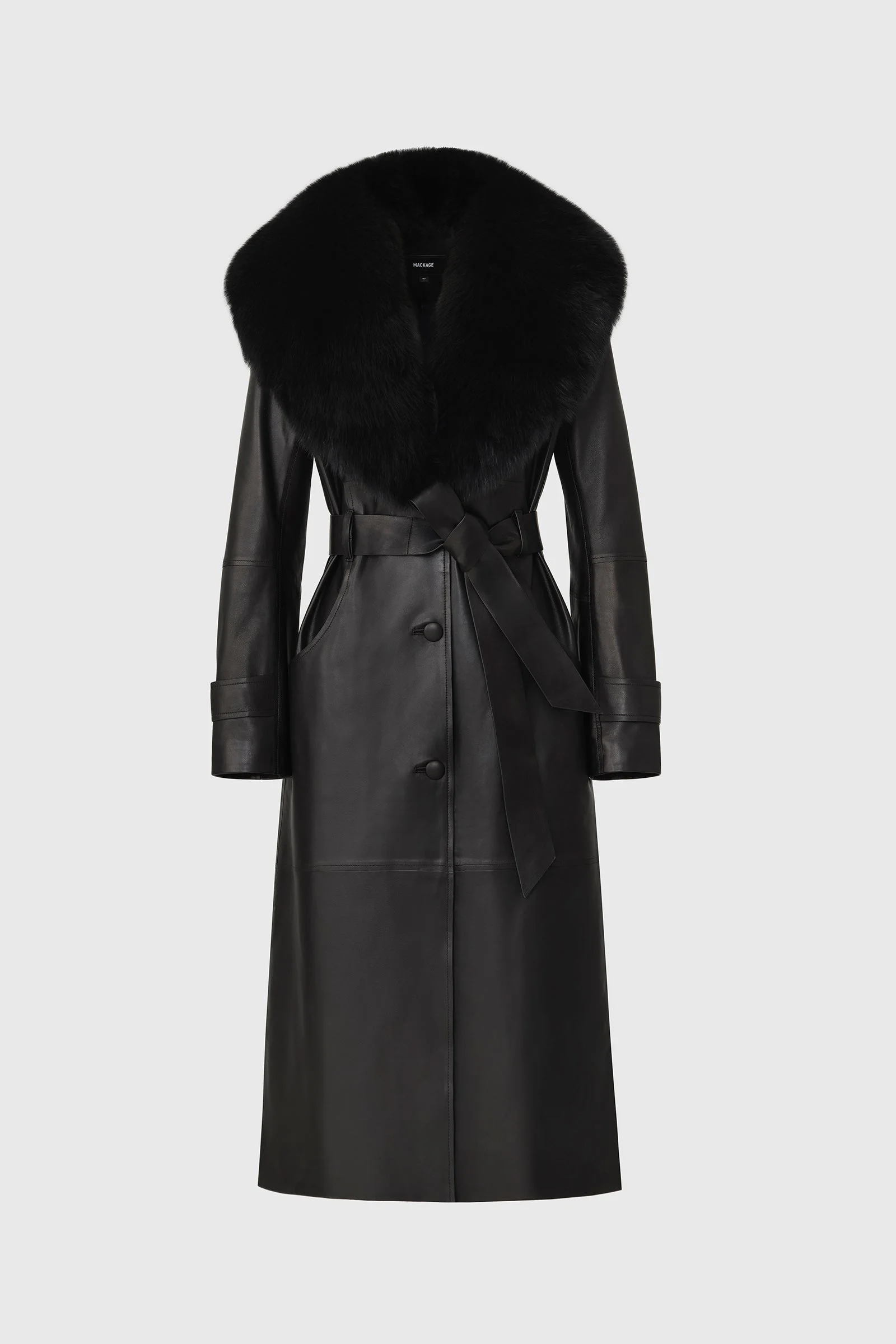 ANGELLY-BX Leather coat - 1