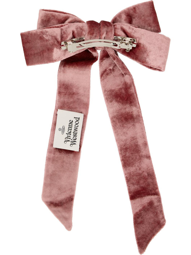 Vivienne Westwood Pink Flyes Hair Clip outlook
