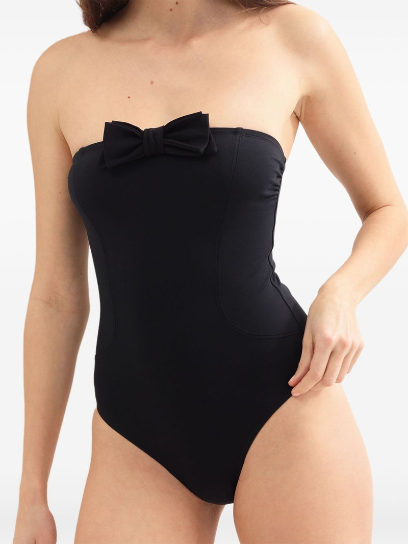 ERES Dresscode bow-detail strapless swimsuit outlook