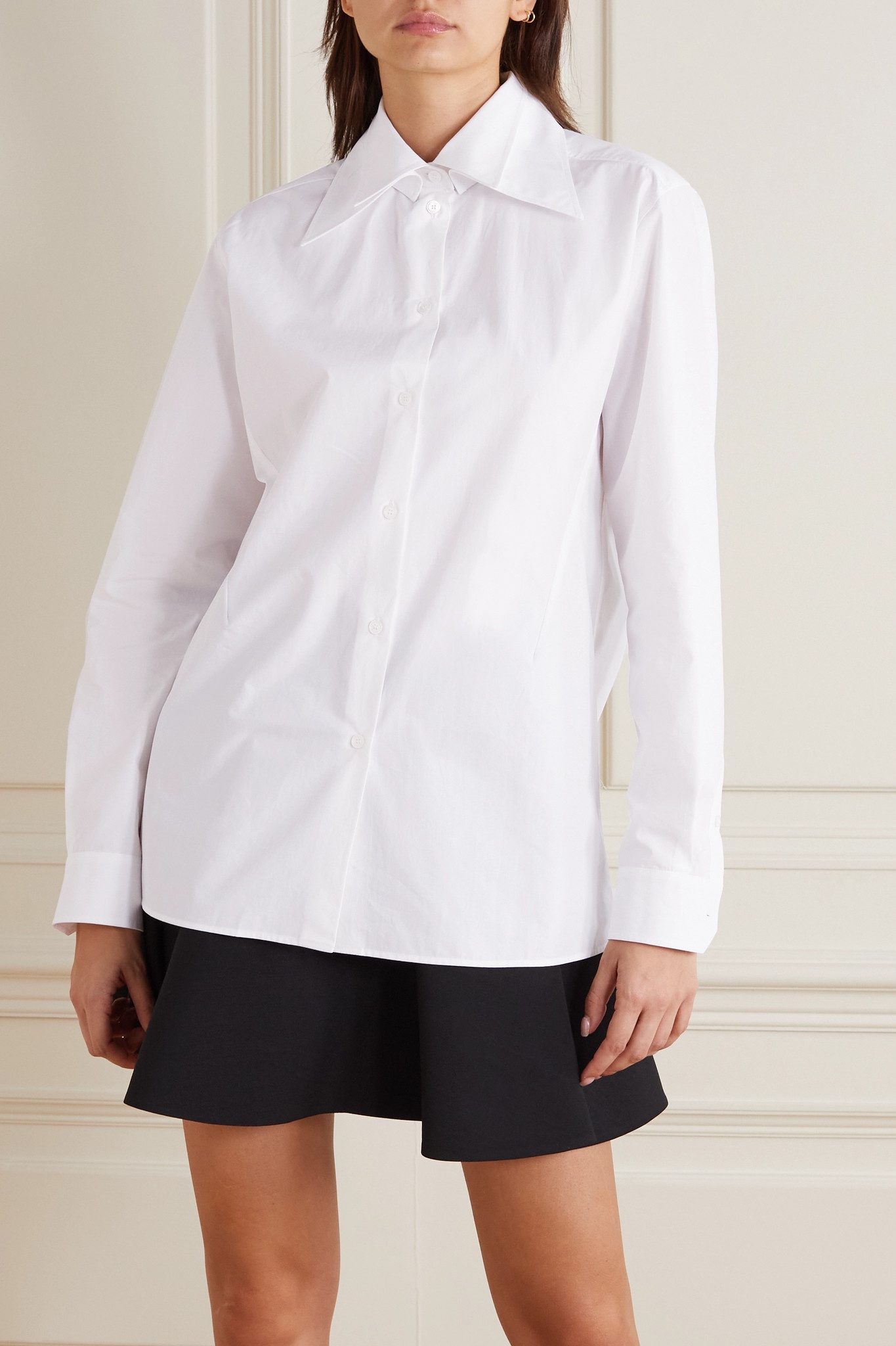 Cotton-poplin shirt - 6