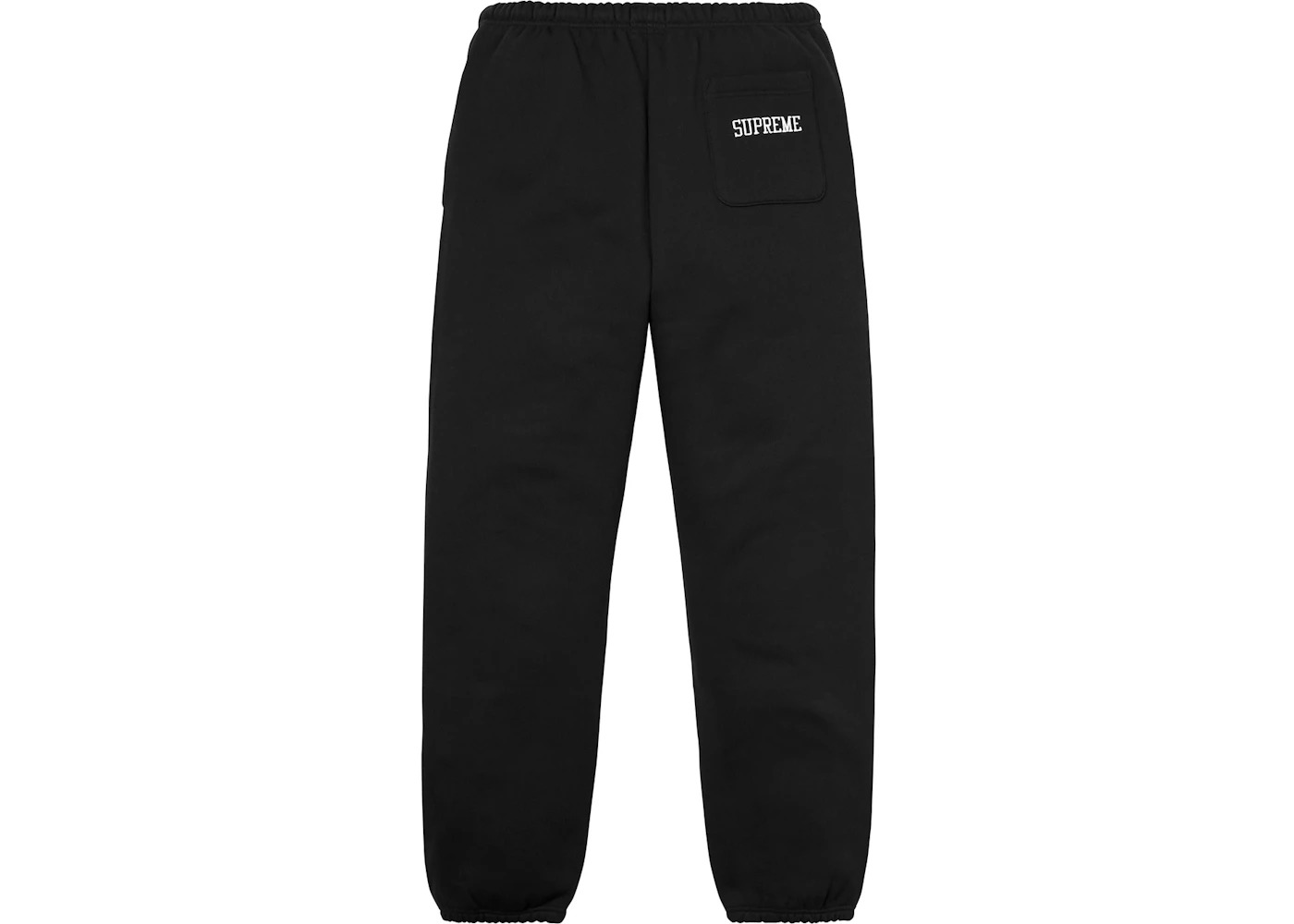 Supreme Champion Stacked C Sweatpant Black - 2