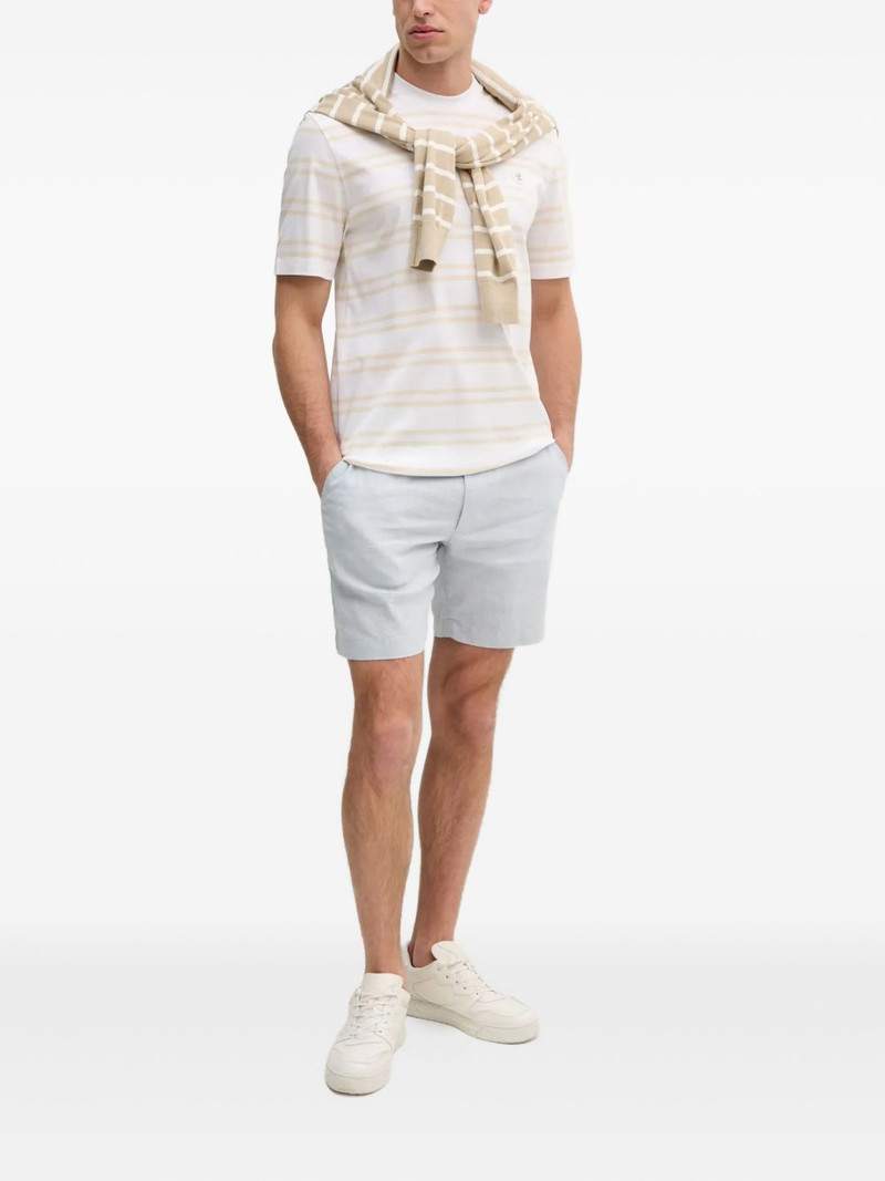 BOSS striped short-sleeved T-shirt outlook