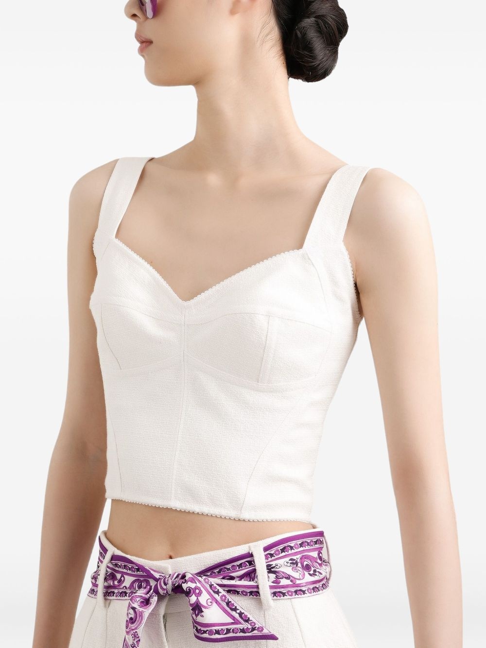 corset-style top - 4
