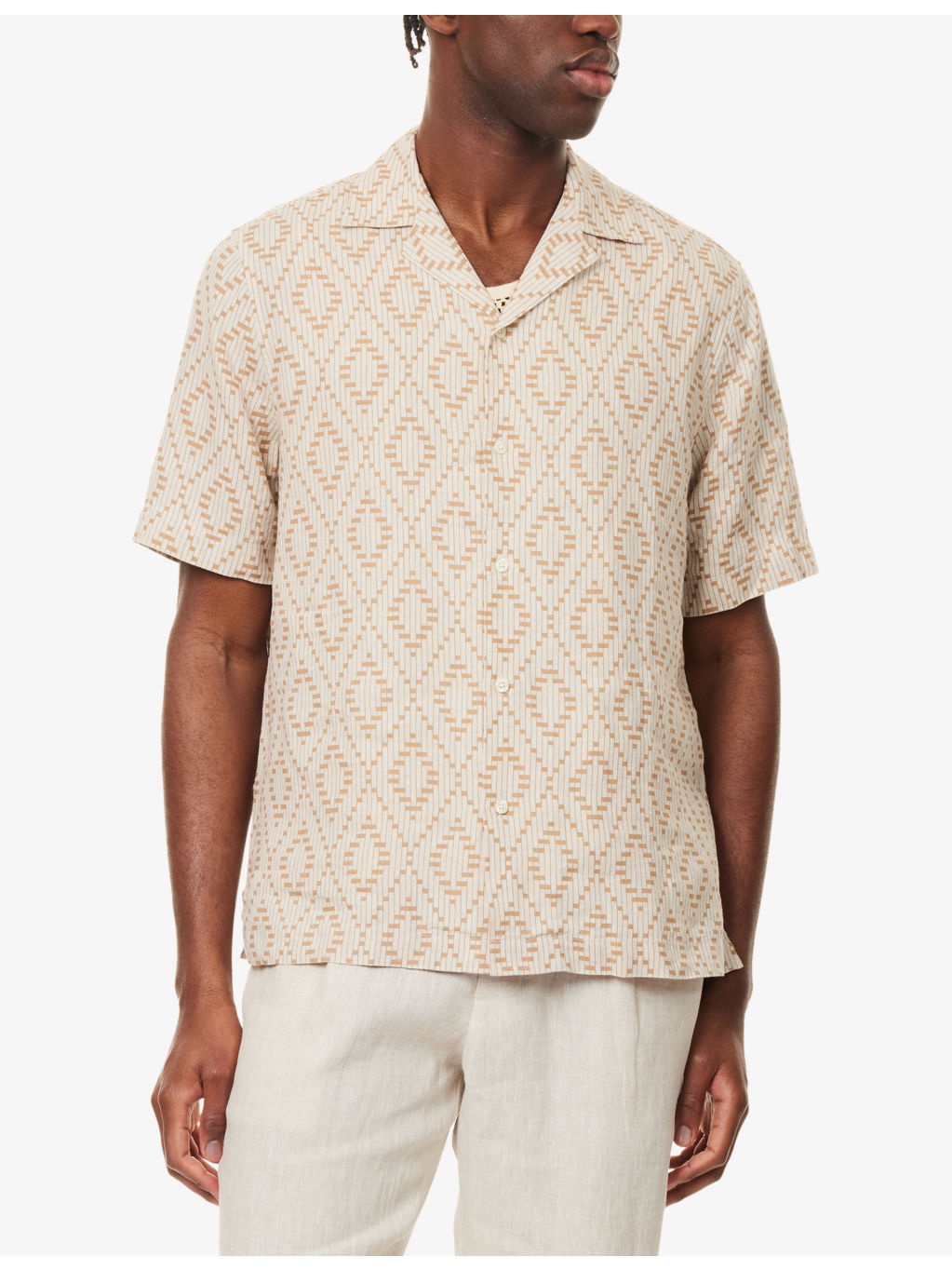 Antonio Long-Sleeve Linen Shirt - 3