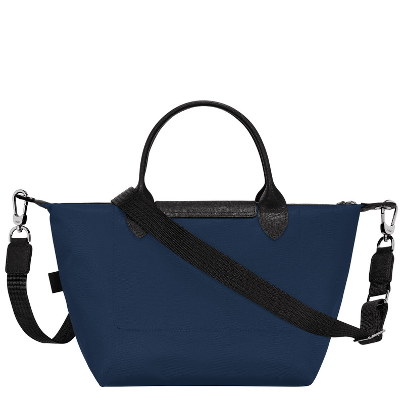 Le Pliage Energy S Handbag Navy - Recycled canvas 4