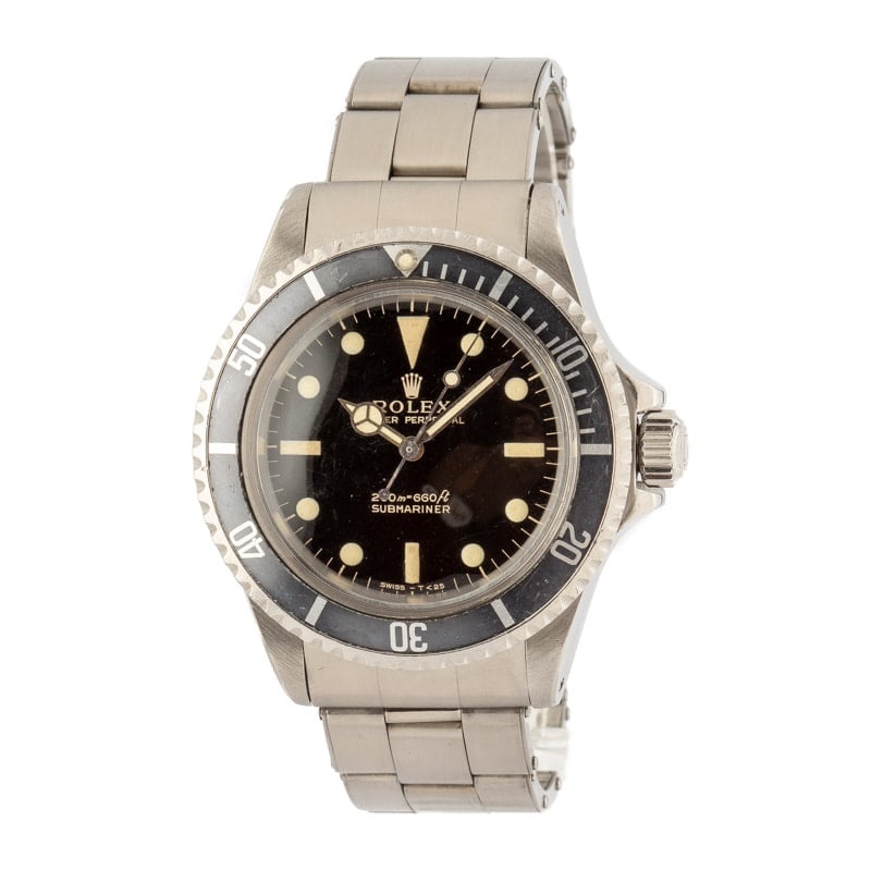 Vintage Rolex Submariner 5513 Stainless Steel - 2
