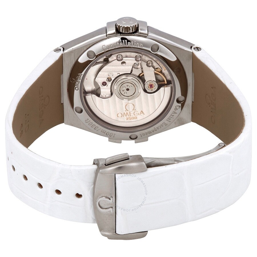 Omega Constellation Co-Axial Automatic Chronometer Diamond White Mother of Pearl Dial Ladies Watch 1 - 3