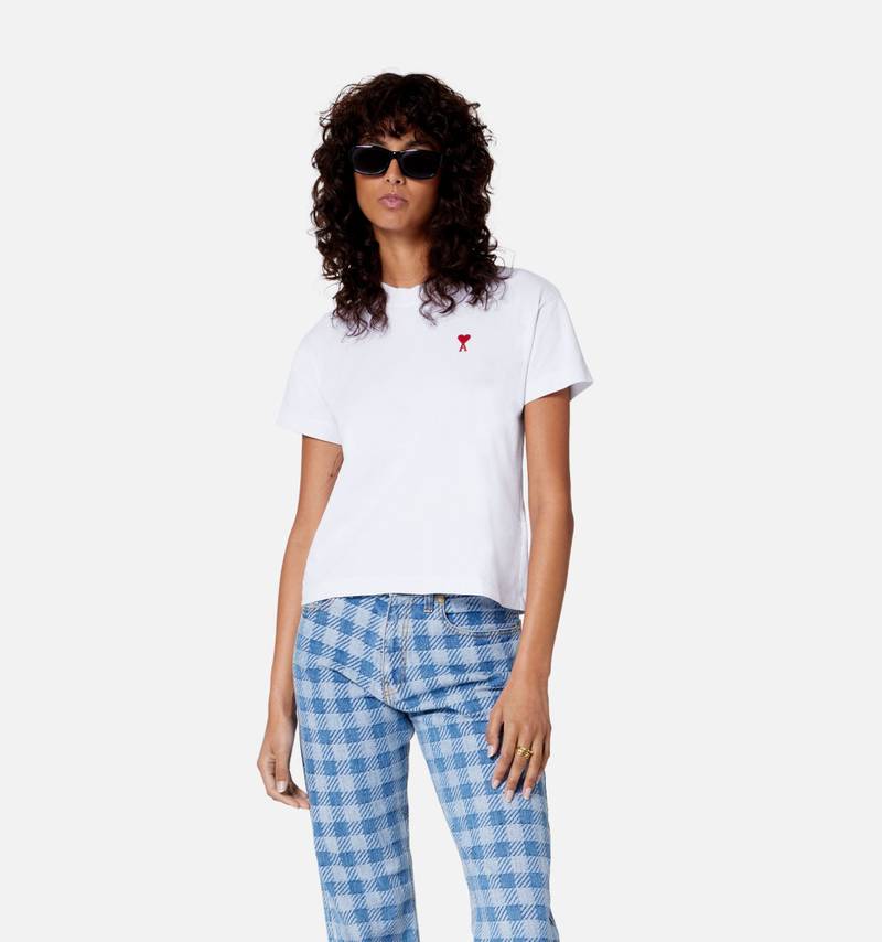 AMI Paris Tonal Ami de Coeur T Shirt outlook