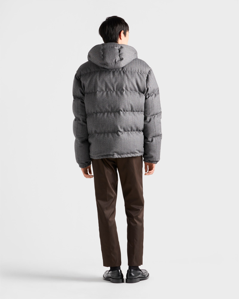 Medium-weight wool down jacket 5