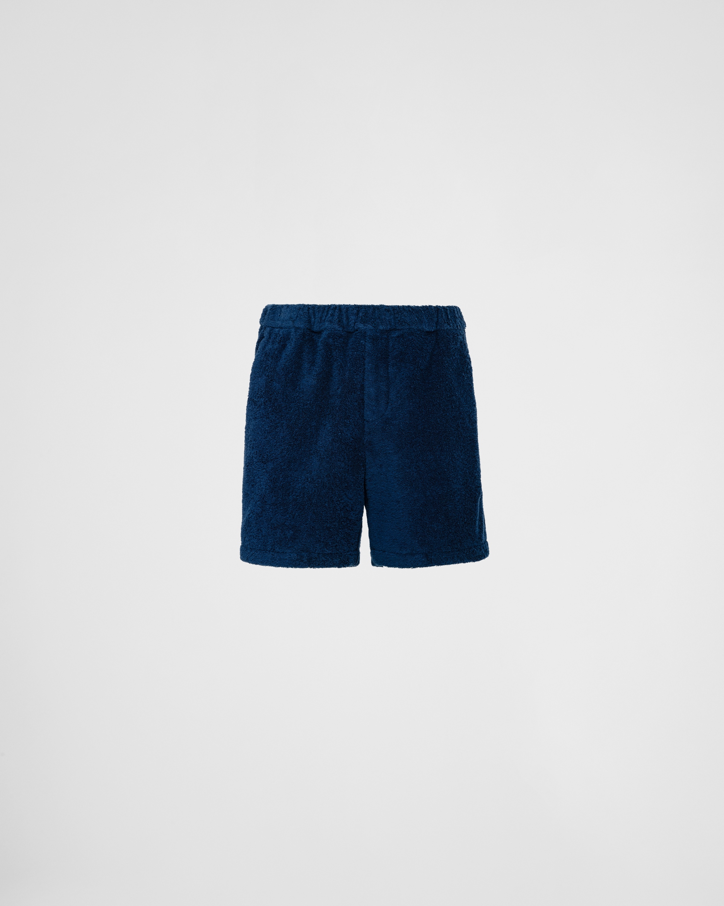 Cotton terry shorts - 1