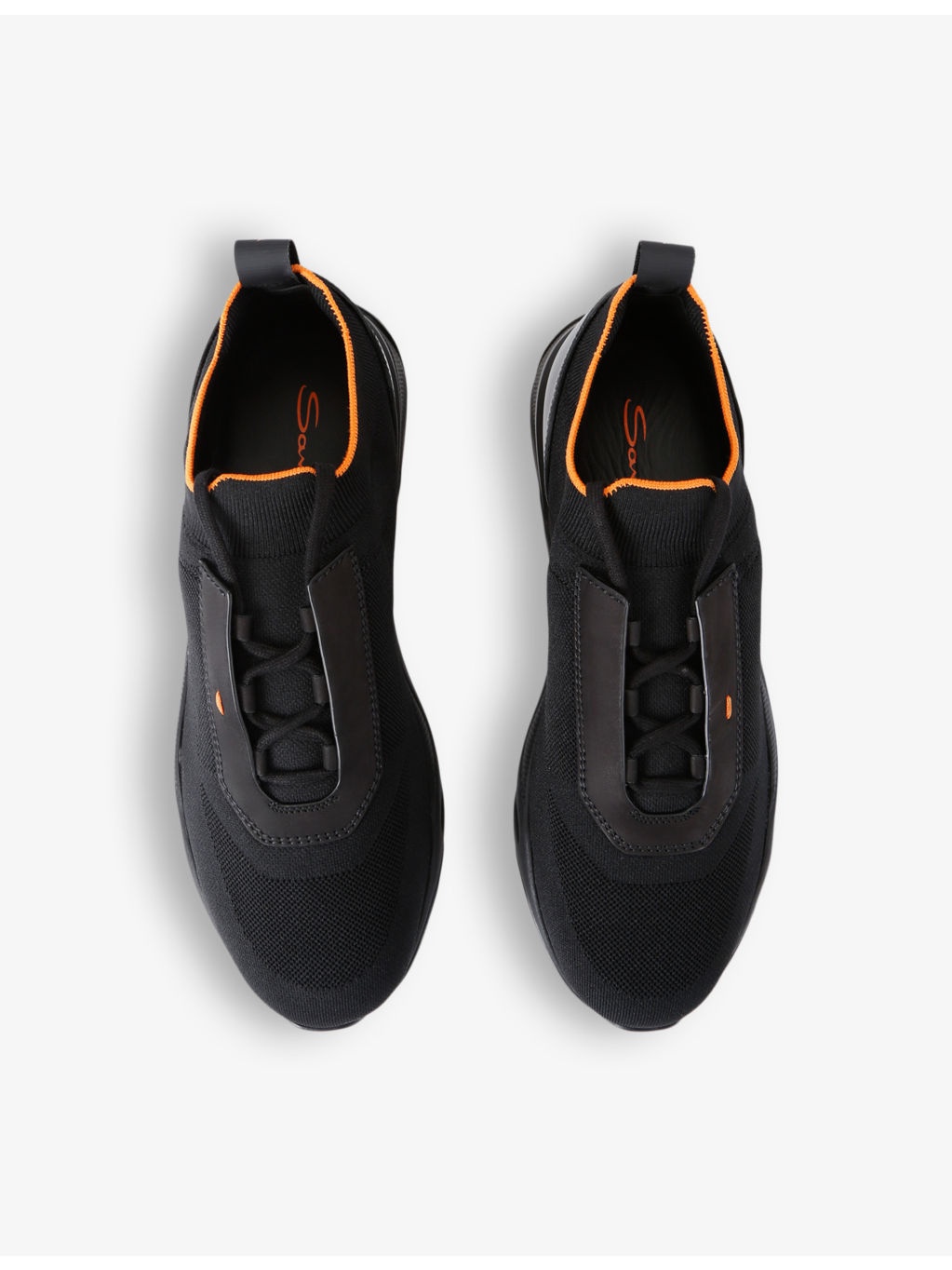 Low-top knit-fabric trainers - 2