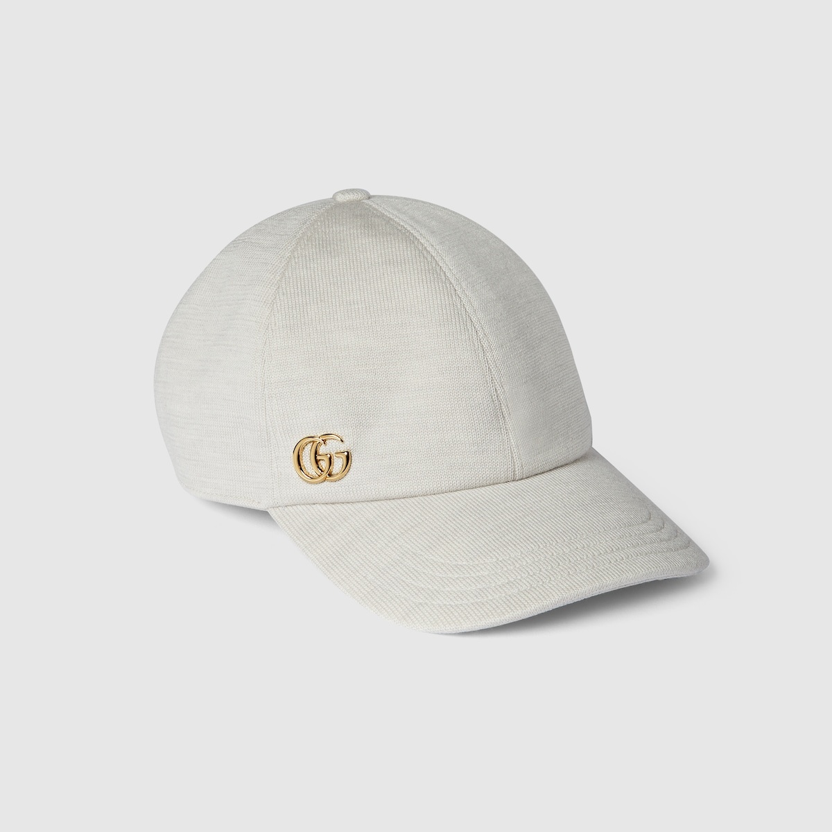 Wool baseball hat with Double G - 4