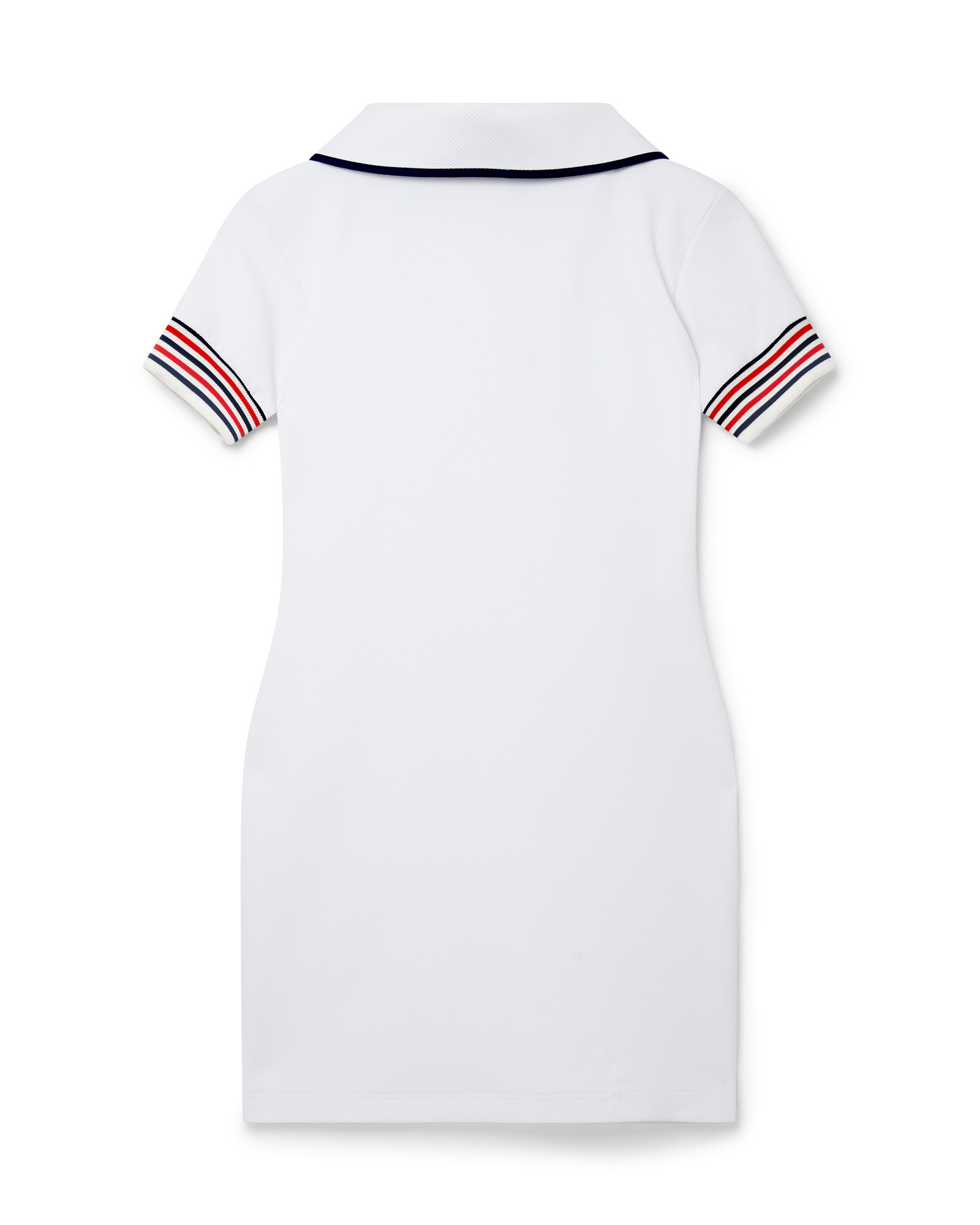Bound Collar Polo Dress - 2
