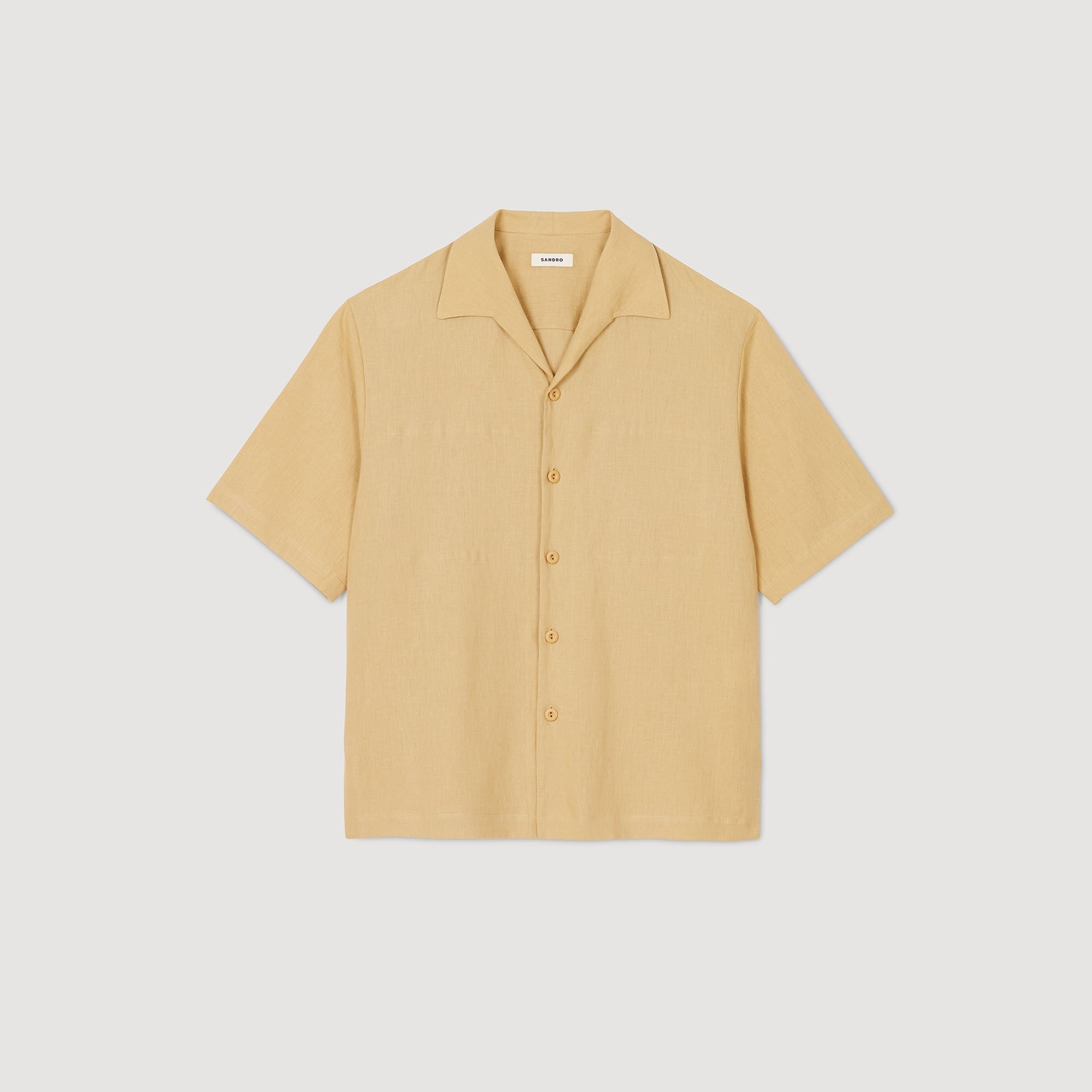 COTTON AND LINEN SHIRT - 6